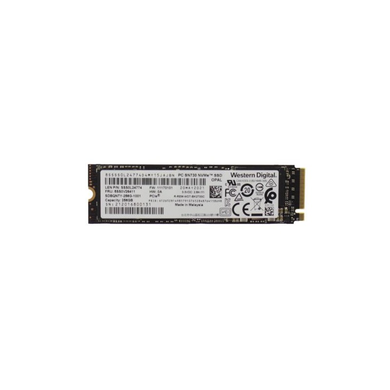 Lenovo SSD M.2 PCIe NVMe FRU SSD Lenovo SSD M.2 PCIe NVMe FRU SSD
